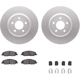 Purchase Top-Quality DYNAMIC FRICTION COMPANY - 4512-99036 - Front Disc Brake Kit pa2