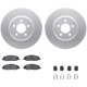 Purchase Top-Quality DYNAMIC FRICTION COMPANY - 4512-99037 - Front Disc Brake Kit pa1