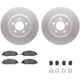 Purchase Top-Quality DYNAMIC FRICTION COMPANY - 4512-99037 - Front Disc Brake Kit pa2