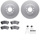 Purchase Top-Quality DYNAMIC FRICTION COMPANY - 4512-99041 - Front Disc Brake Kit pa1