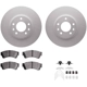 Purchase Top-Quality DYNAMIC FRICTION COMPANY - 4512-99042 - Front Disc Brake Kit pa2
