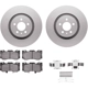 Purchase Top-Quality DYNAMIC FRICTION COMPANY - 4512-99078 - Front Disc Brake Kit pa3