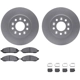 Purchase Top-Quality DYNAMIC FRICTION COMPANY - 4512-99083 - Front Disc Brake Kit pa1