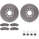 Purchase Top-Quality DYNAMIC FRICTION COMPANY - 4512-99083 - Front Disc Brake Kit pa2