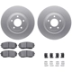 Purchase Top-Quality DYNAMIC FRICTION COMPANY - 4512-99088 - Front Disc Brake Kit pa1