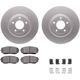 Purchase Top-Quality DYNAMIC FRICTION COMPANY - 4512-99088 - Front Disc Brake Kit pa2