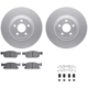 Purchase Top-Quality DYNAMIC FRICTION COMPANY - 4512-99100 - Front Disc Brake Kit pa1