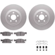 Purchase Top-Quality DYNAMIC FRICTION COMPANY - 4512-99100 - Front Disc Brake Kit pa3