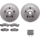Purchase Top-Quality DYNAMIC FRICTION COMPANY - 4512-99102 - Ensemble de disque de frein avant pa5