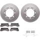 Purchase Top-Quality DYNAMIC FRICTION COMPANY - 4512-99104 - Disc Brake Kit pa3