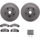Purchase Top-Quality DYNAMIC FRICTION COMPANY - 4512-99107 - Front Disc Brake Kit pa3