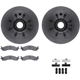 Purchase Top-Quality DYNAMIC FRICTION COMPANY - 4512-99111 - Front Disc Brake Kit pa1