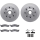Purchase Top-Quality DYNAMIC FRICTION COMPANY - 4512-99114 - Front Disc Brake Kit pa1