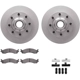 Purchase Top-Quality DYNAMIC FRICTION COMPANY - 4512-99114 - Front Disc Brake Kit pa2