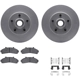 Purchase Top-Quality DYNAMIC FRICTION COMPANY - 4512-99116 - Front Disc Brake Kit pa1