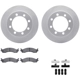 Purchase Top-Quality DYNAMIC FRICTION COMPANY - 4512-99121 - Front Disc Brake Kit pa1