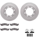 Purchase Top-Quality DYNAMIC FRICTION COMPANY - 4512-99121 - Front Disc Brake Kit pa4