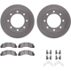 Purchase Top-Quality Front Disc Brake Kit by DYNAMIC FRICTION COMPANY - 4512-99130 pa2