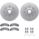Purchase Top-Quality DYNAMIC FRICTION COMPANY - 4512-99137 - Front Disc Brake Kit pa1