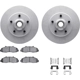 Purchase Top-Quality DYNAMIC FRICTION COMPANY - 4512-99143 - Front Disc Brake Kit pa1