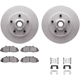Purchase Top-Quality DYNAMIC FRICTION COMPANY - 4512-99143 - Front Disc Brake Kit pa2