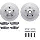 Purchase Top-Quality DYNAMIC FRICTION COMPANY - 4512-99145 - Front Disc Brake Kit pa1