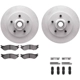 Purchase Top-Quality DYNAMIC FRICTION COMPANY - 4512-99145 - Front Disc Brake Kit pa2