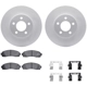 Purchase Top-Quality DYNAMIC FRICTION COMPANY - 4512-99148 - Front Disc Brake Kit pa1