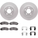 Purchase Top-Quality DYNAMIC FRICTION COMPANY - 4512-99148 - Front Disc Brake Kit pa2