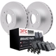 Purchase Top-Quality DYNAMIC FRICTION COMPANY - 4512-99150 - Front Disc Brake Kit pa1