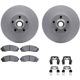 Purchase Top-Quality DYNAMIC FRICTION COMPANY - 4512-99151 - Front Disc Brake Kit pa1