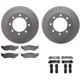 Purchase Top-Quality DYNAMIC FRICTION COMPANY - 4512-99154 - Front Disc Brake Kit pa3
