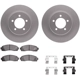 Purchase Top-Quality DYNAMIC FRICTION COMPANY - 4512-99161 - Disc Brake Kit pa4