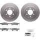 Purchase Top-Quality DYNAMIC FRICTION COMPANY - 4512-99166 - Front Disc Brake Kit pa3