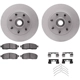 Purchase Top-Quality DYNAMIC FRICTION COMPANY - 4512-99168 - Disc Brake Kit pa4