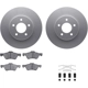 Purchase Top-Quality DYNAMIC FRICTION COMPANY - 4512-99179 - Front Disc Brake Kit pa1