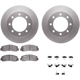 Purchase Top-Quality DYNAMIC FRICTION COMPANY - 4512-99181 - Front Disc Brake Kit pa3