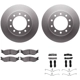 Purchase Top-Quality DYNAMIC FRICTION COMPANY - 4512-99182 - Front Disc Brake Kit pa2