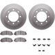 Purchase Top-Quality DYNAMIC FRICTION COMPANY - 4512-99183 - Front Disc Brake Kit pa4