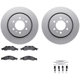 Purchase Top-Quality DYNAMIC FRICTION COMPANY - 4512-99194 - Front Disc Brake Kit pa1