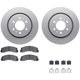 Purchase Top-Quality DYNAMIC FRICTION COMPANY - 4512-99195 - Front Disc Brake Kit pa1