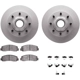 Purchase Top-Quality Front Disc Brake Kit by DYNAMIC FRICTION COMPANY - 4512-99199 pa4