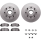 Purchase Top-Quality DYNAMIC FRICTION COMPANY - 4512-99200 - Disc Brake Kit pa1