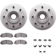 Purchase Top-Quality DYNAMIC FRICTION COMPANY - 4512-99201 - Front Disc Brake Kit pa2