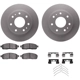 Purchase Top-Quality DYNAMIC FRICTION COMPANY - 4512-99208 - Disc Brake Kit pa3