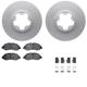 Purchase Top-Quality DYNAMIC FRICTION COMPANY - 4512-99228 - Front Disc Brake Kit pa1