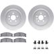 Purchase Top-Quality DYNAMIC FRICTION COMPANY - 4512-99241 - Disc Brake Kit pa3