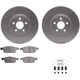 Purchase Top-Quality DYNAMIC FRICTION COMPANY - 4512-99251 - Front Disc Brake Kit pa2