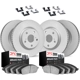 Purchase Top-Quality DYNAMIC FRICTION COMPANY - 4514-01004 - Front & Rear Disc Brake Kit pa1