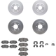 Purchase Top-Quality DYNAMIC FRICTION COMPANY - 4514-03065 - Front Disc Brake Kit pa4